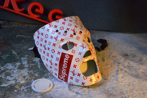 faux louis vuitton face mask|Louis Vuitton jason mask.